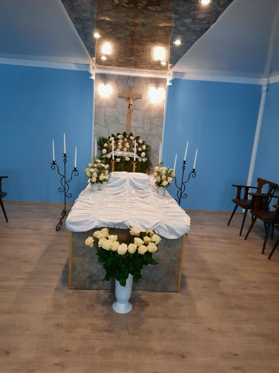 laidojimo namų salė